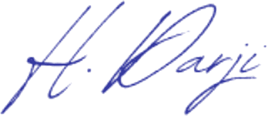 Hiren Darji signature
